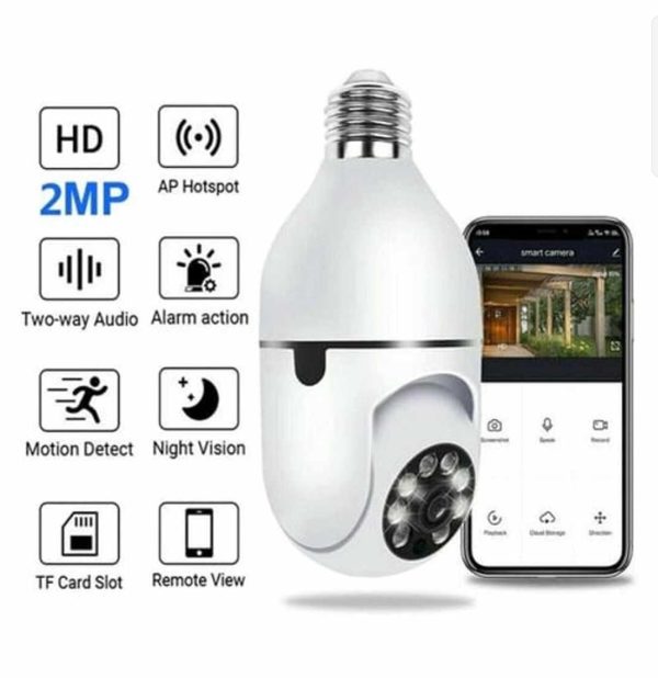 Wifi IP Bulb Camera